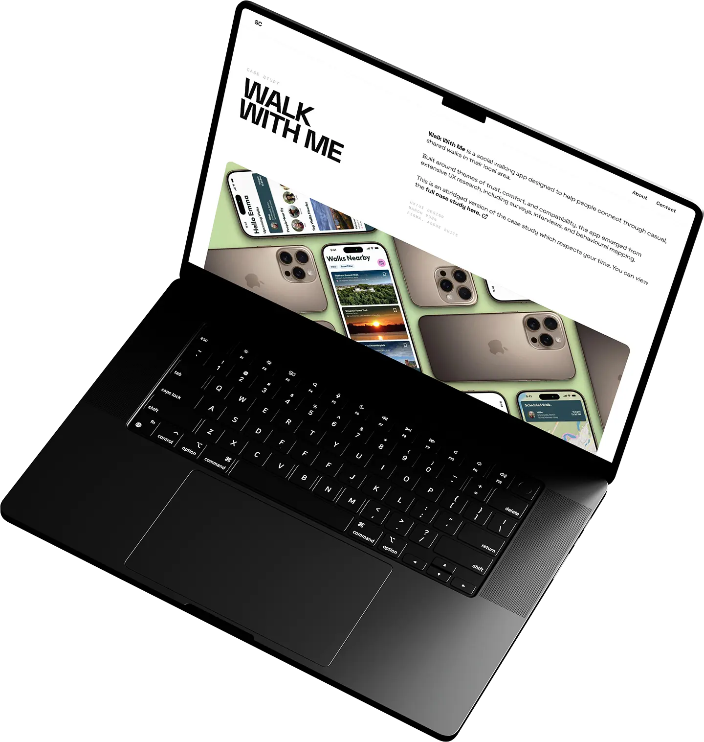 Samuel Cochrane MacBook View